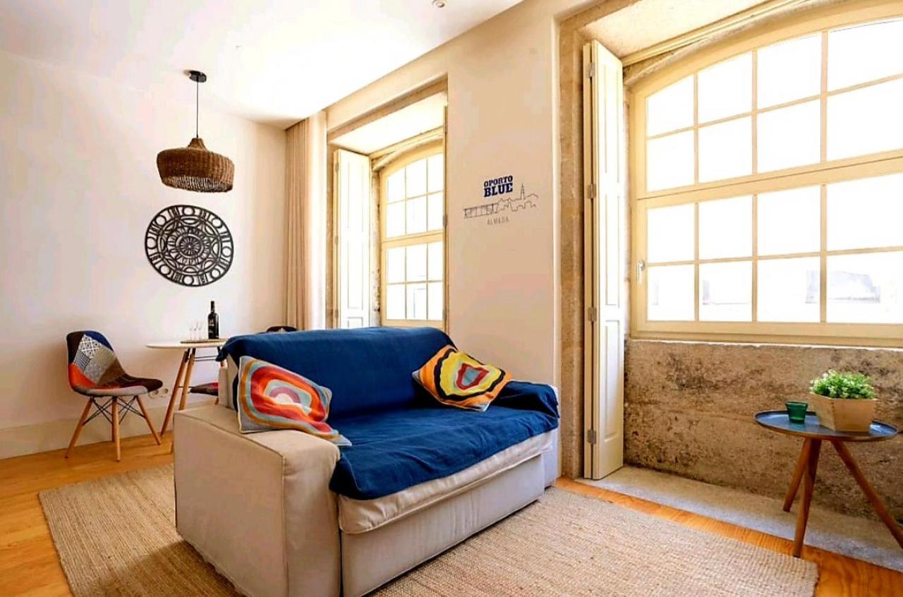 Oporto Blue Almada Apartment Luaran gambar